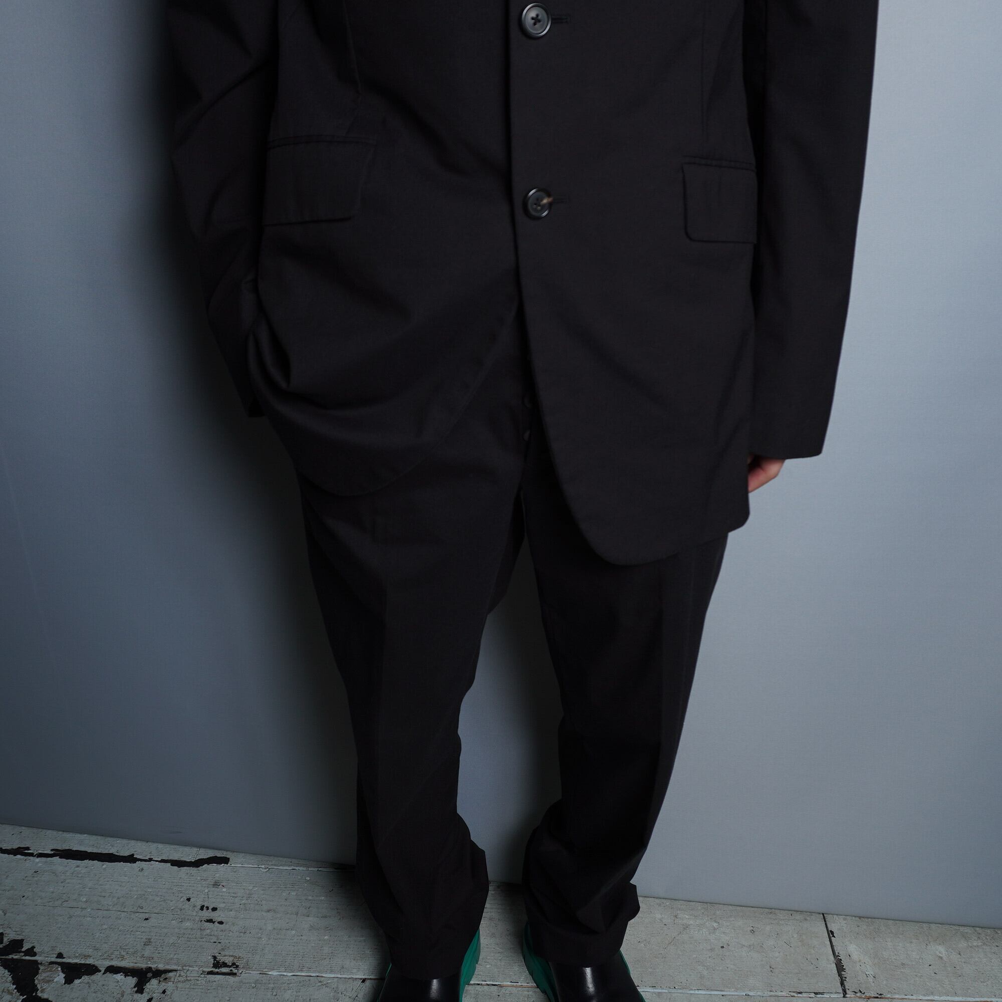 PRADA】プラダ ナイロンセットアップ black | ブランド古着屋 PRADA】プラダ ナイロンセットアップ black | ブランド古着屋