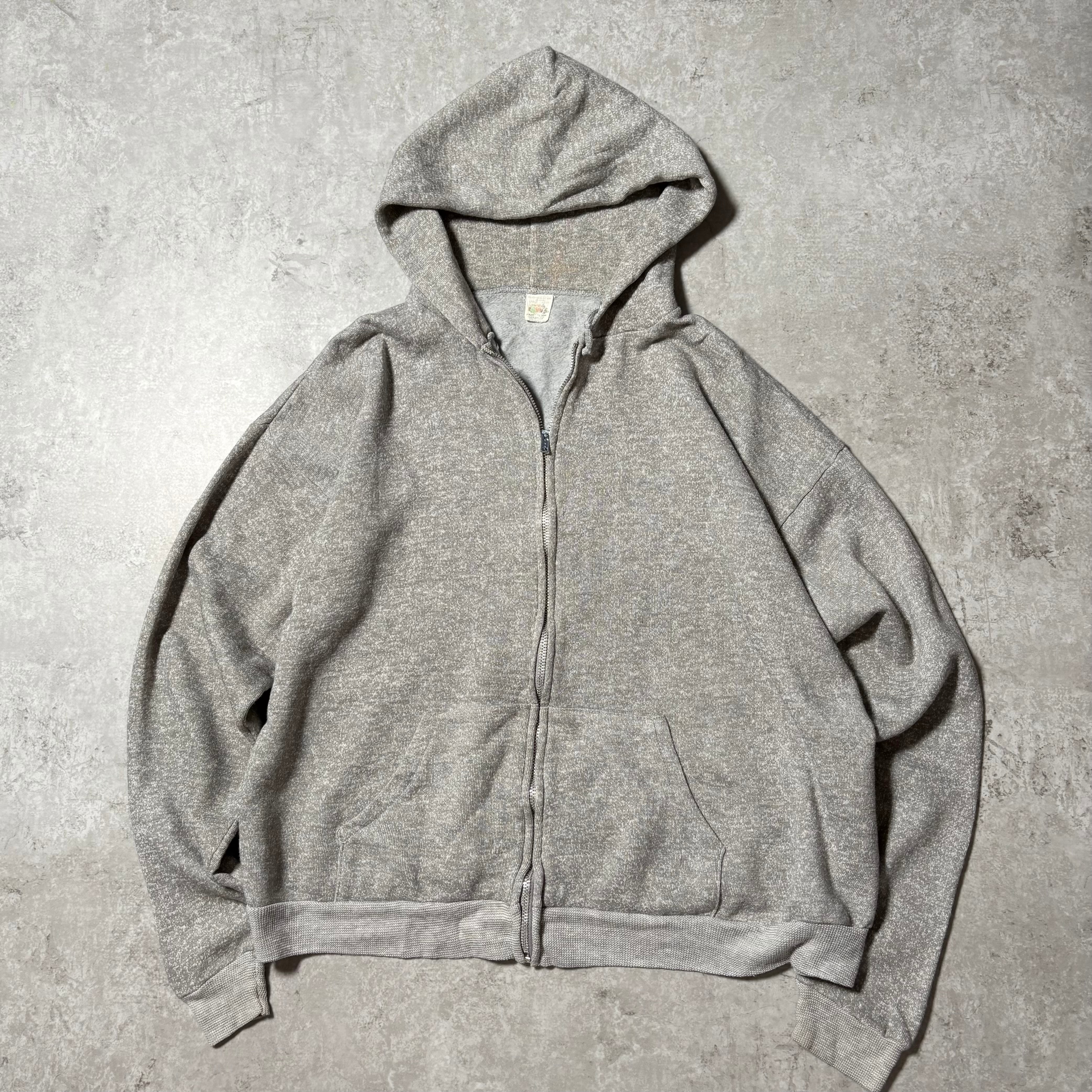 1970s "FRUITS OF THE LOOM" Zip Hoodie