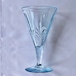 アメリカ　フォストリア　Fostoria Glass　バロック　パフェグラス　ブルー