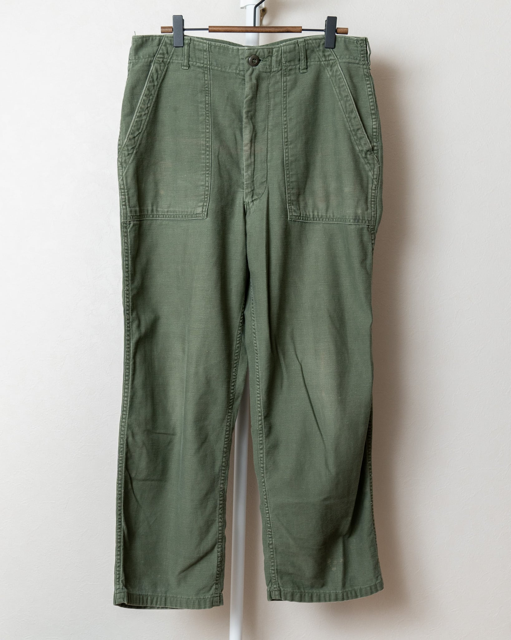 34×31】U.S.Army Utility Trousers OG-107 実物 米軍 ベイカーパンツ