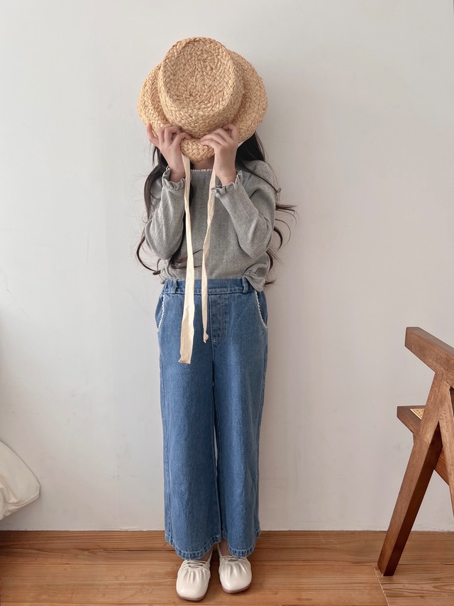 Laura denim pants-Jr-