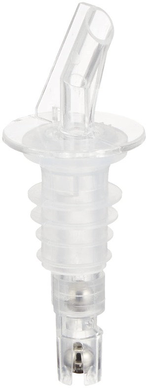 【在庫のみ】遠藤商事(Endo Shoji) TKG ウイスキー定量コントロールキャップポアラー 約30cc 全長95mm 一定量を注げる優れモノ ポリカーボネート製 クリアー 業務用 PKV04