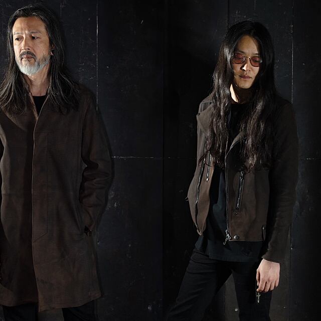 STRUM ストラム RIDERS JACKET ライダースジャケット】HI-FLYER/白鞣し