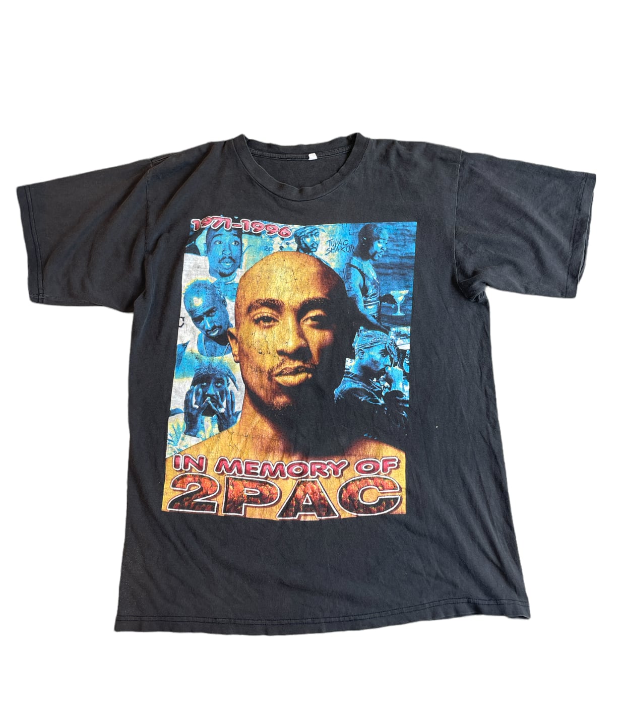 nine inch nails vintage rap tee 2pac