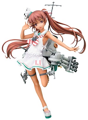 【努力特価】艦隊これくしょん -艦これ- Libeccio(リベッチオ) 通常版 1/7 完成品フィギュア(月刊ホビージャパン2017年6月号＆7月号 誌上通販、一部限定)