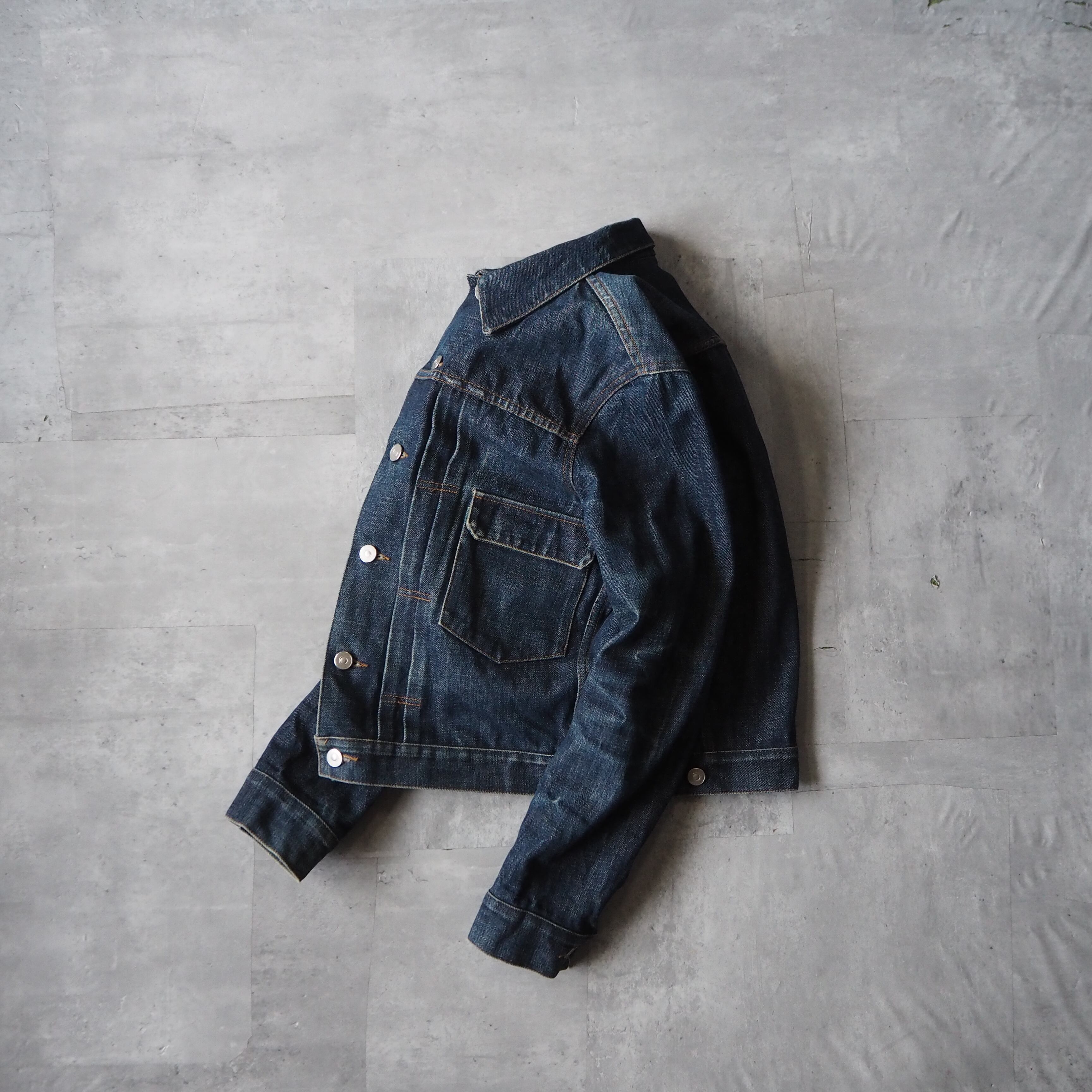 00s “A.P.C.” 2nd type sampling selvedge denim jacket 00年代