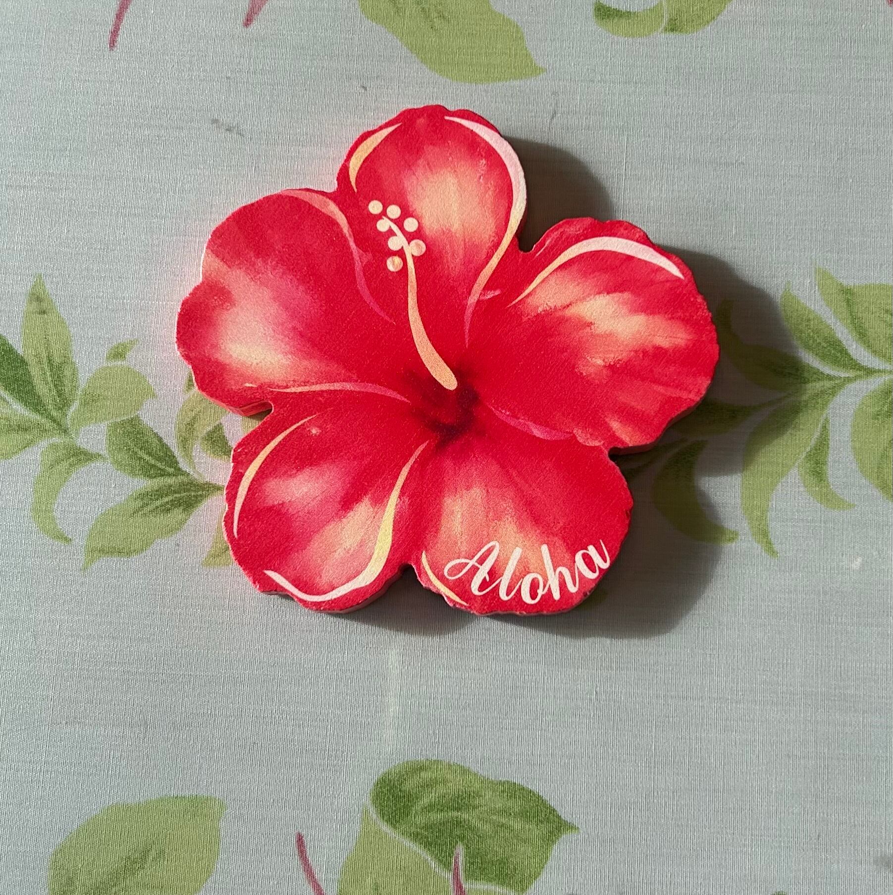 ハイビスカスコースター | ハワイアン雑貨RainbowEgg