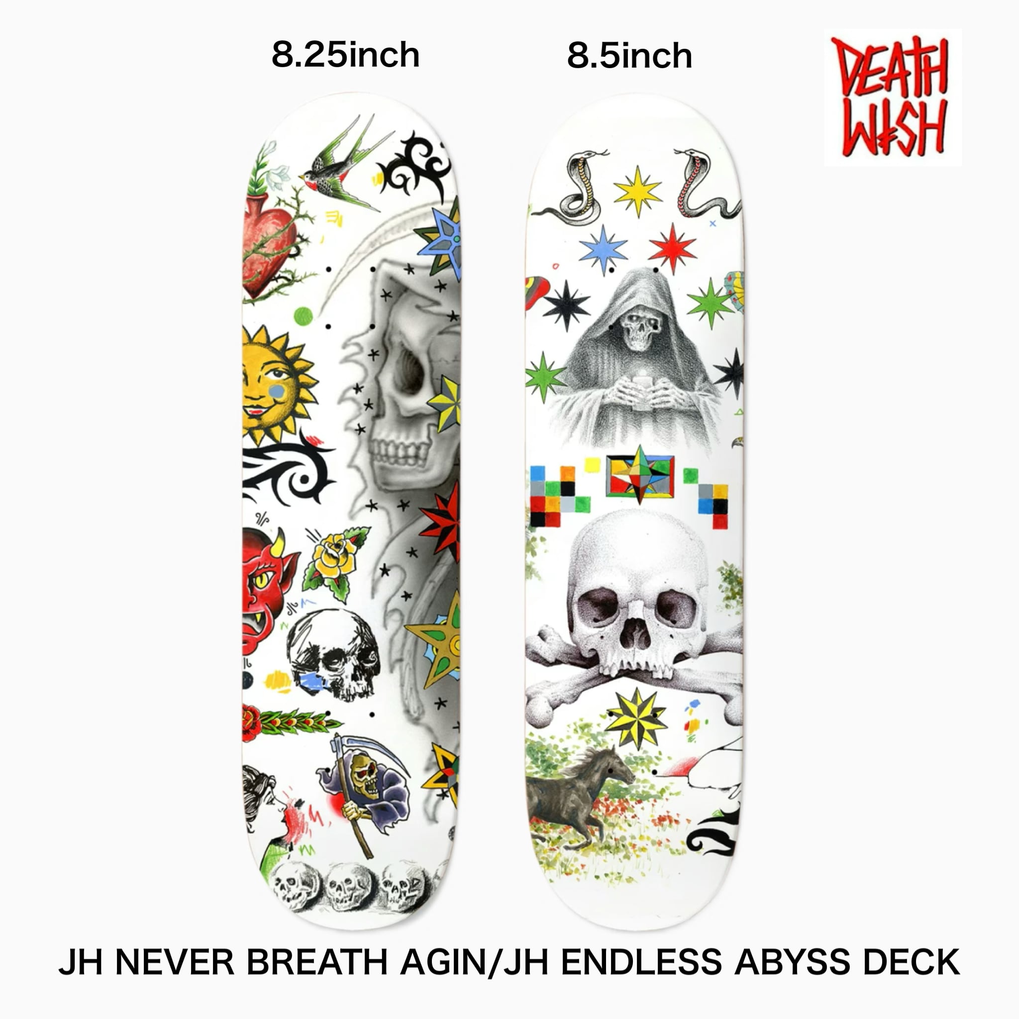 DEATHWISH デスウィッシュ デッキ スケボー スケートボード JH ENDLESS