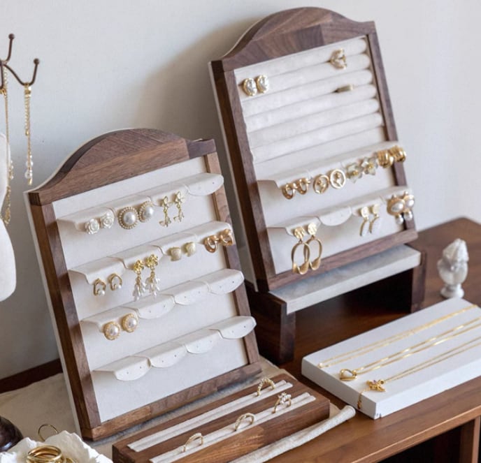 【2set】3patten natural accessory stand 【2セット】3パターンナチュラルアクセサリーディスプレイスタンド