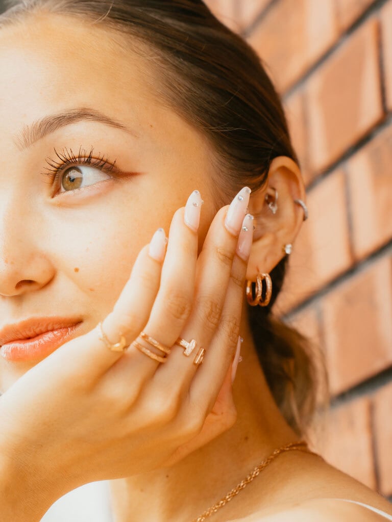 ダブルピアス《両耳セット》 | 次世代ジュエリー/ サビない ダブルピアス《両耳セット》 | 次世代ジュエリー/ サビない
