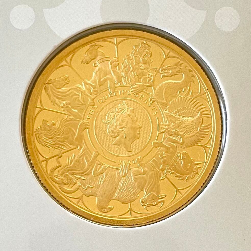 Trial Pyx】クイーンズ・ビースト コンプリーター 1オンス金貨 | Coin