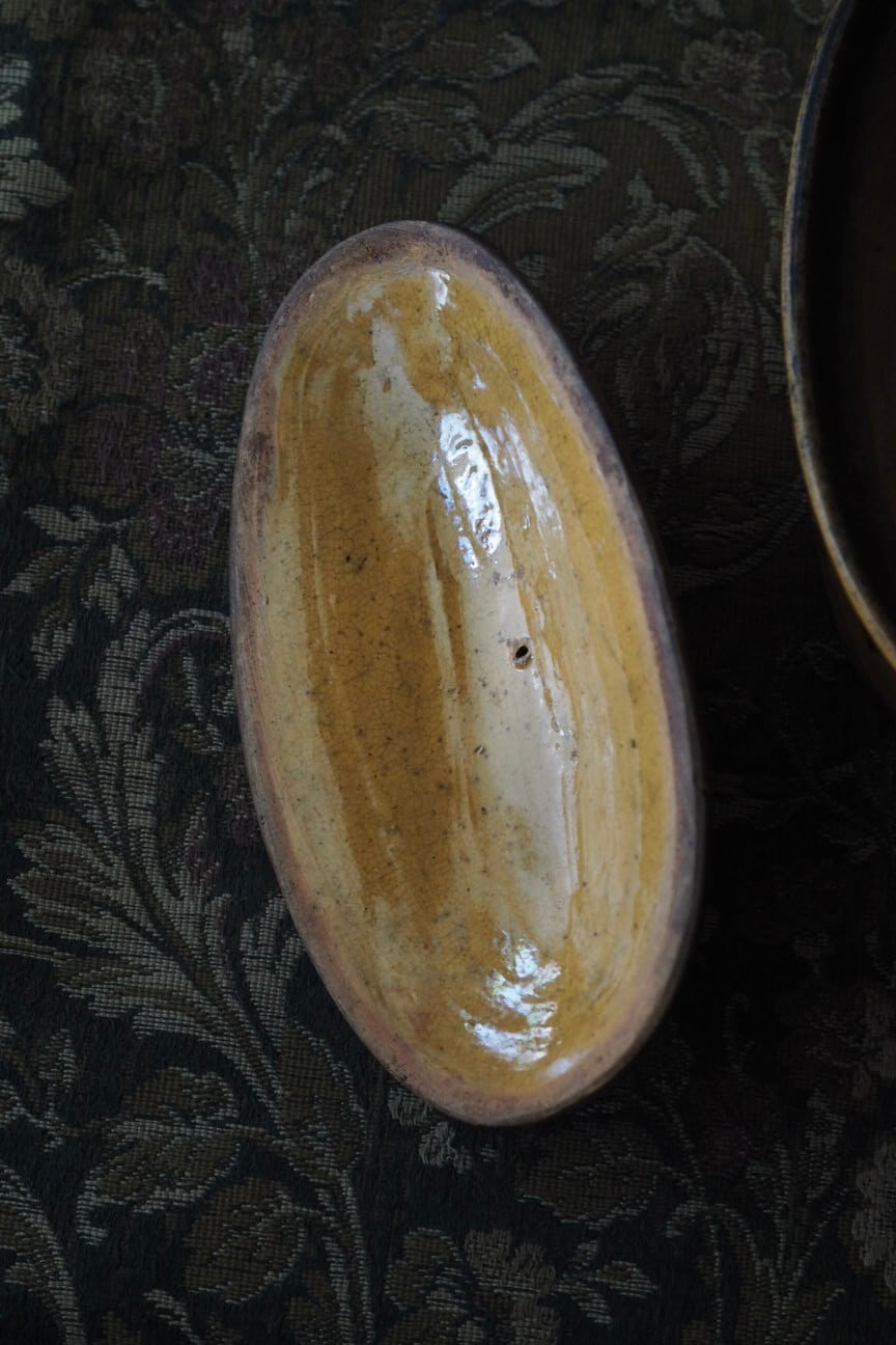 南仏テリーヌポット-antique pottery pot | アンティーク.ヴィンテージ