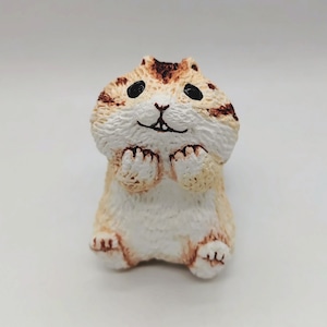 【きゃねこ】立体作品「シマリス」