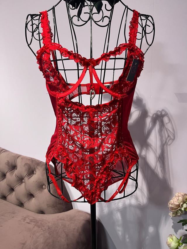 G World セクシーテディ(レッド、ワンサイズ)