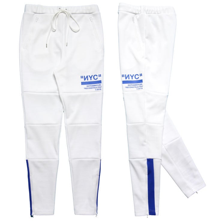 GOTHAM NYC-Skinny jersey pants(3 COLOR BLACK/WHITE/PURPLE) | VETEMENTS