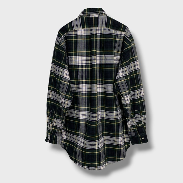 90s Ralph Lauren ビッグシャツ タータンチェック柄 S ラルフ