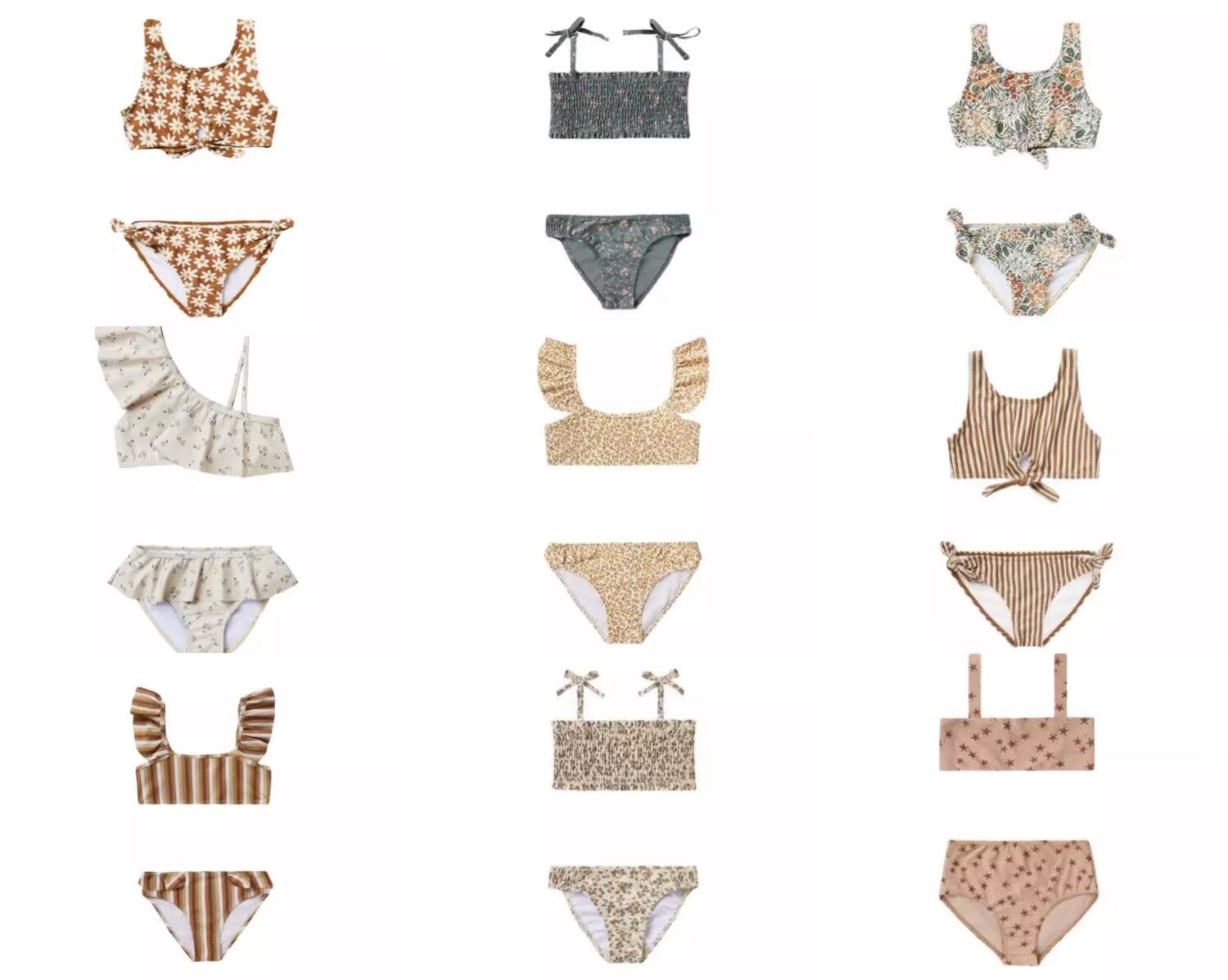 2点セット / 水着セットアップ / ビキニ / 女の子 / 〜11才( A〜I )