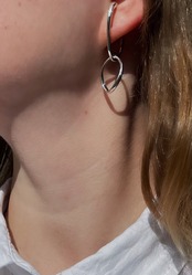 #025 (essential earrings) ※SINGLE silver925 earring