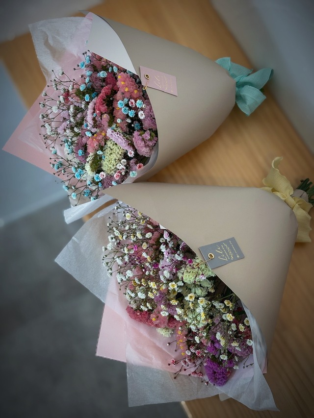 蝶ネクタイとポケットブーケのset