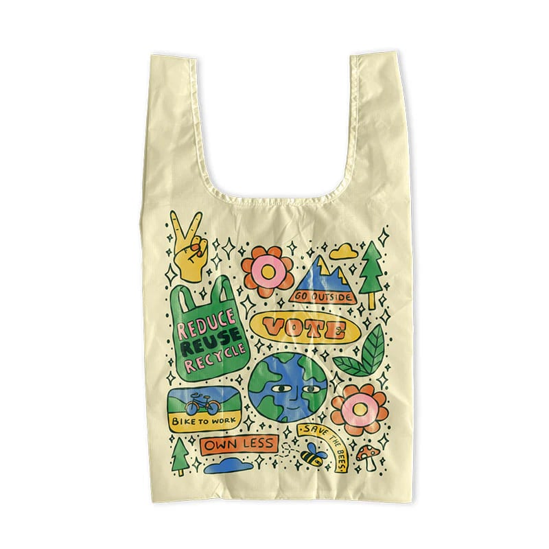 THE NOMADIX(ノマディックス)POCKET TOTE RESPECT YOUR MOTHER ポケットトート エコバッグ