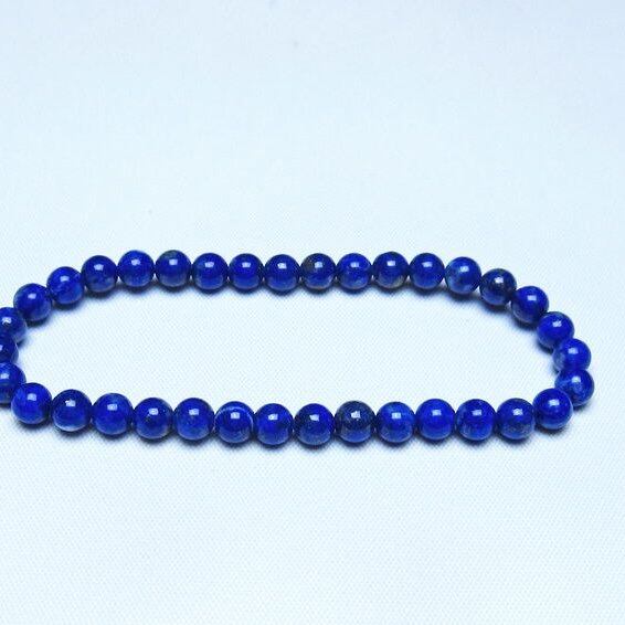 ラピスラズリ ブレスレット 5mm 一点物 メール便可 [M便 1/10] 111-48349