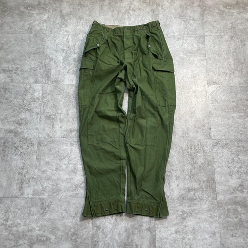 60-80s スウェーデン軍 実物 M-59 フィールドパンツ C48 w29