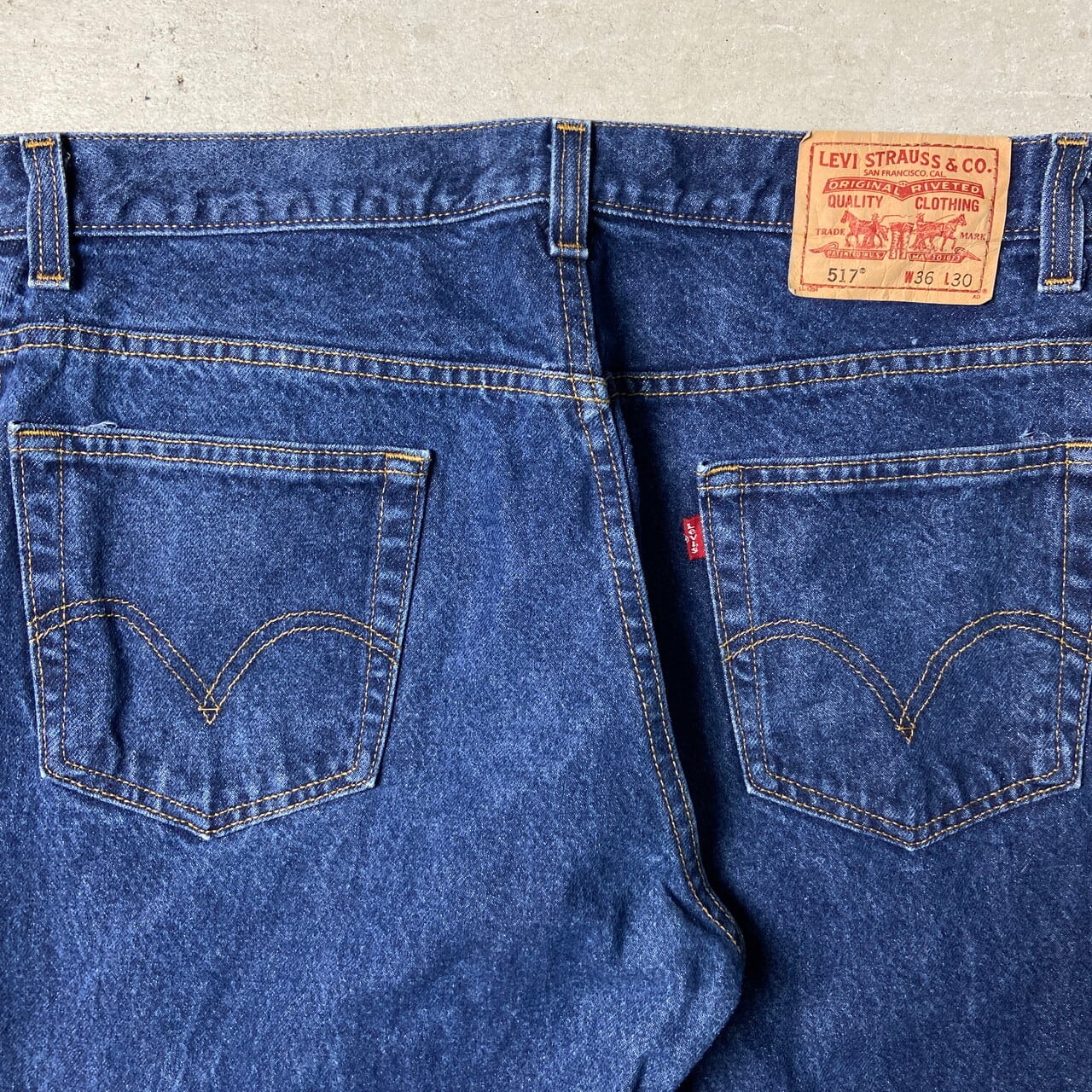 00年代 Levi's リーバイス 517 ブーツカット フレアデニムパンツ