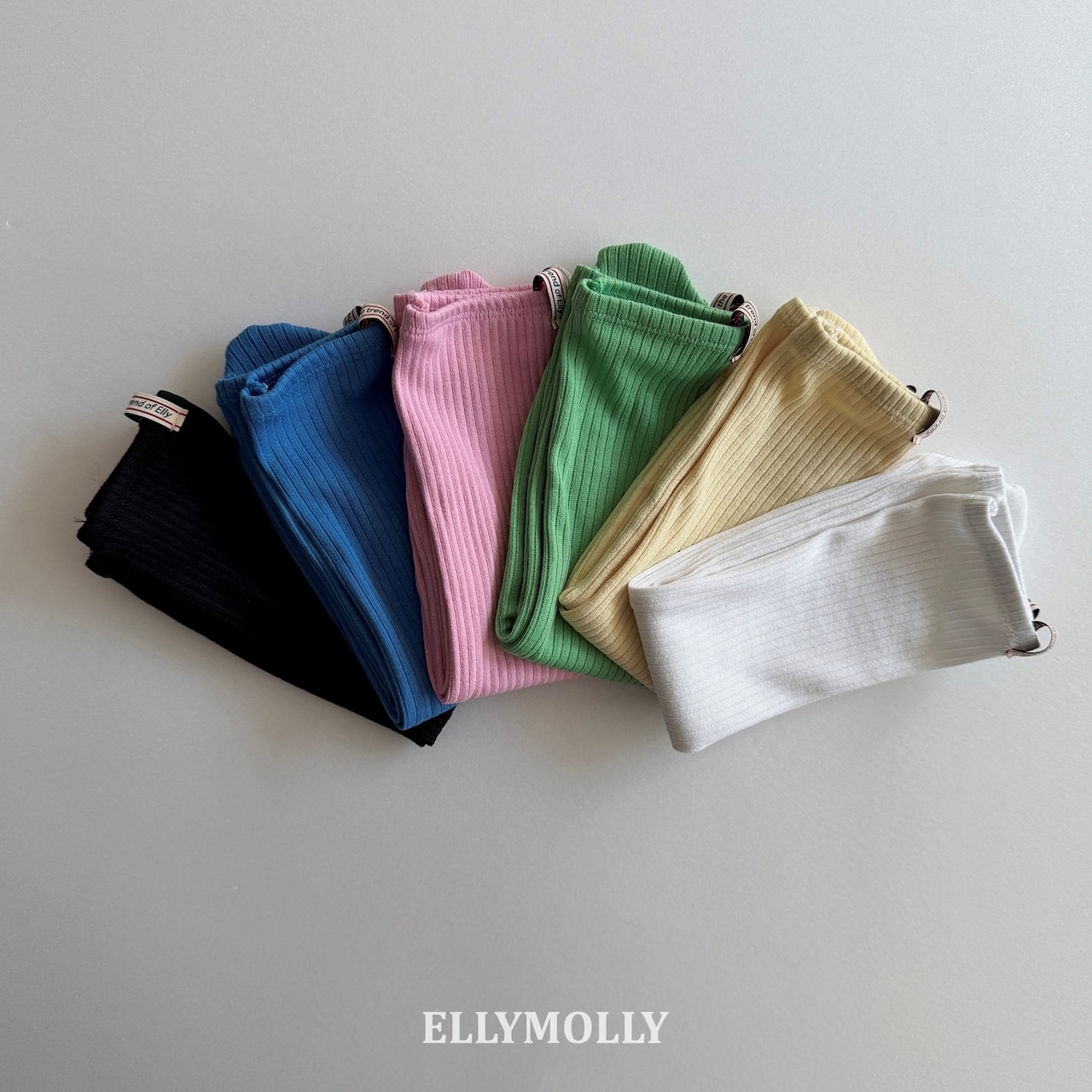 韓国子供服 / 26Autumn / ELLY MOLLY / カラーリブソックス *free*