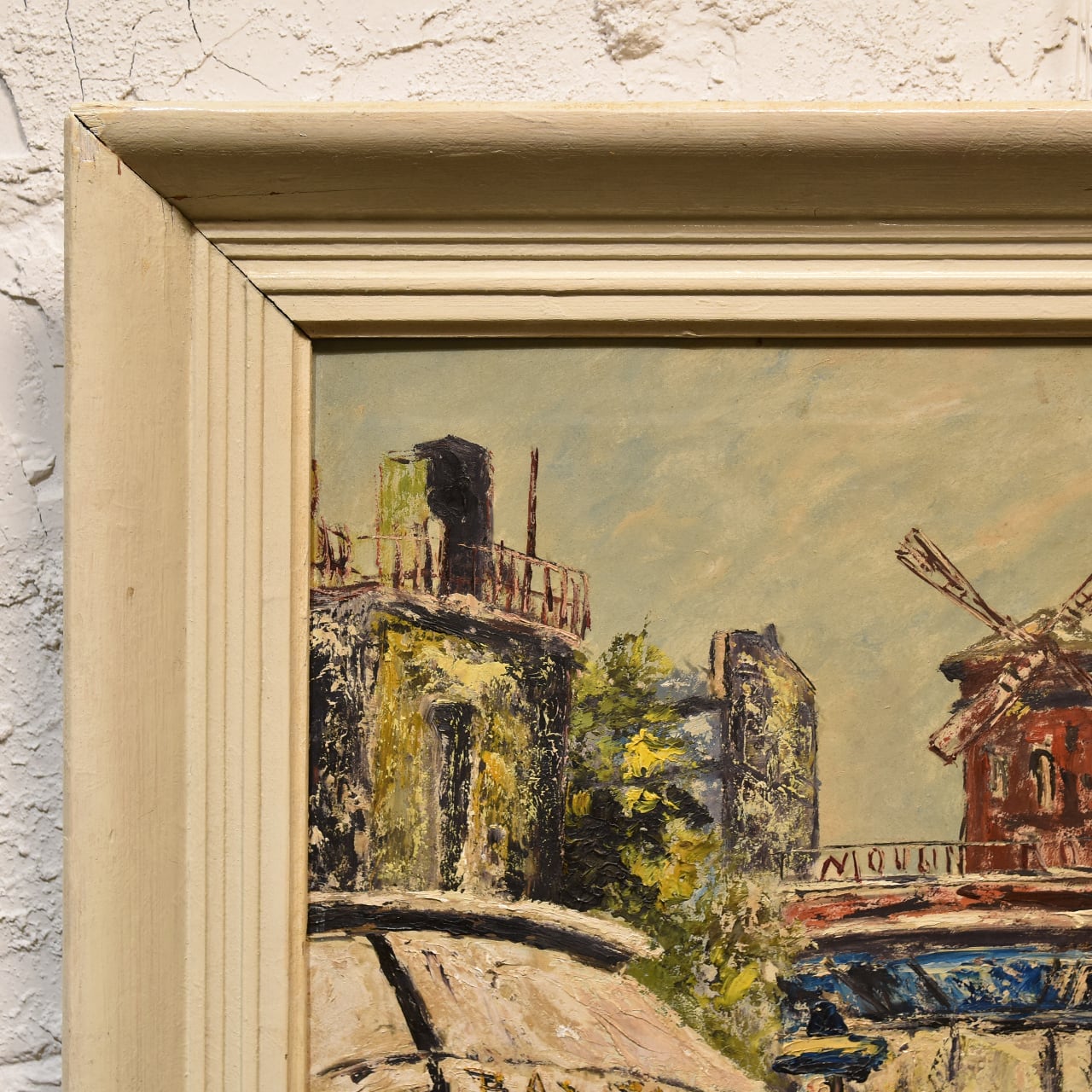 Paris Oil Painting / パリ ムーランルージュの油絵 / 2112JD-005