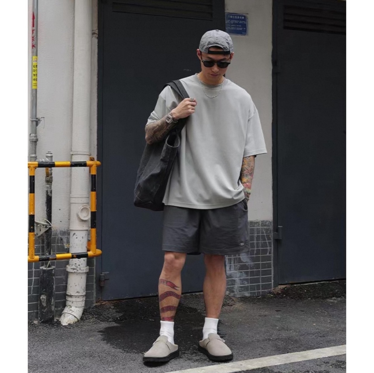 Urban box fit t-shirt 0923 - 14