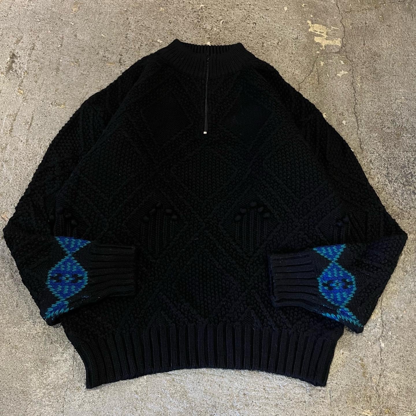 90s Eddie Bauer half zip knit | What'z up