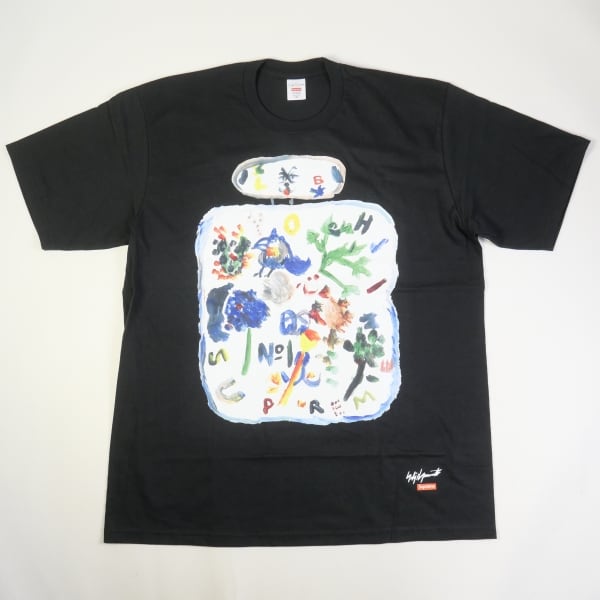 シュプリーム Yohji Yamamoto Paint Tee Tシャツ XL