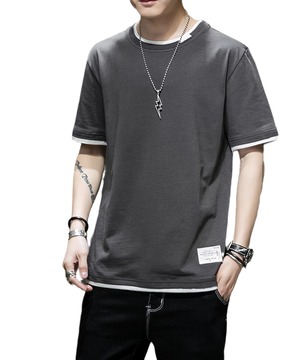 【人気】[SHANLIANG] Tシャツ メンズ 半袖 夏服 無地 大きいサイズ 半袖tシャツ 軽い 柔らかい シルエット おしゃれ ファッション M-5XL