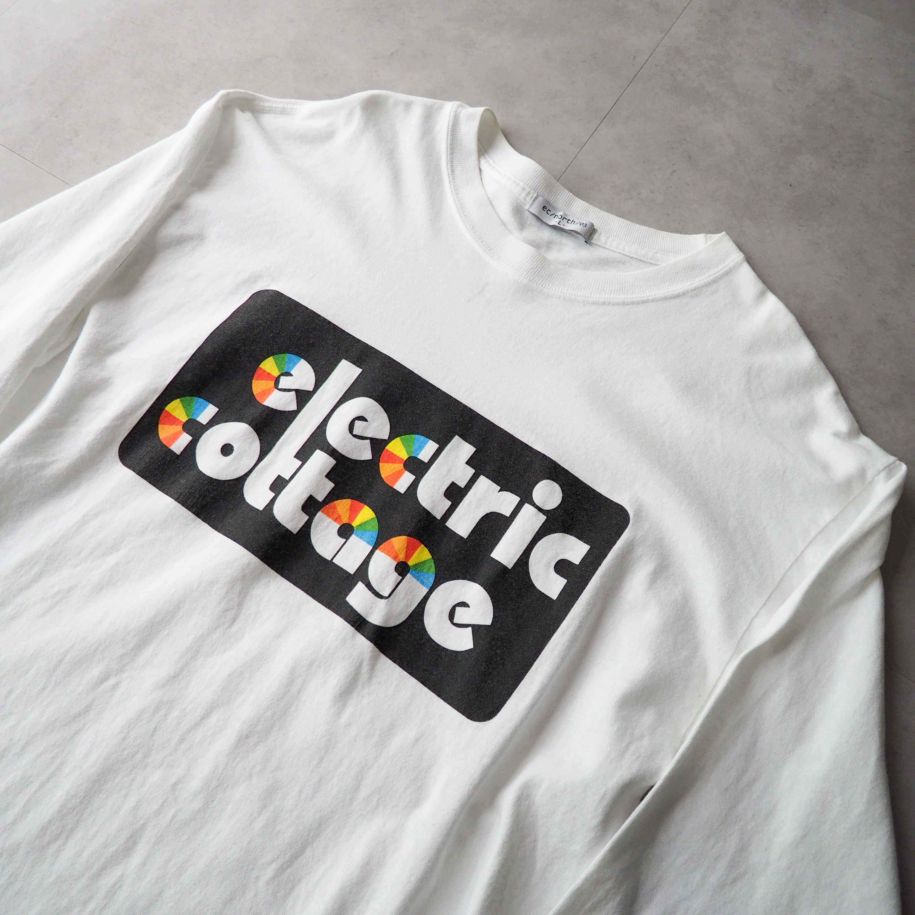 2003s “ELECTRIC COTAGE” logo long sleeve tee エレクトリック