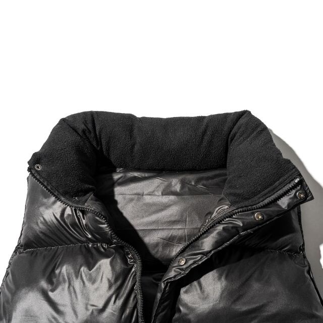 REVERSAL リバーサル 中綿 ダウンベスト 黒 軽量＆保温性 ジャケット