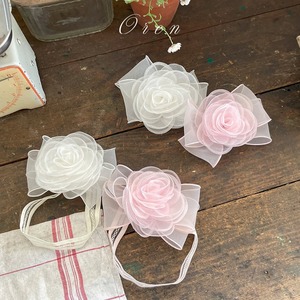 予約 : Noir rose hairpin〔OREN〕