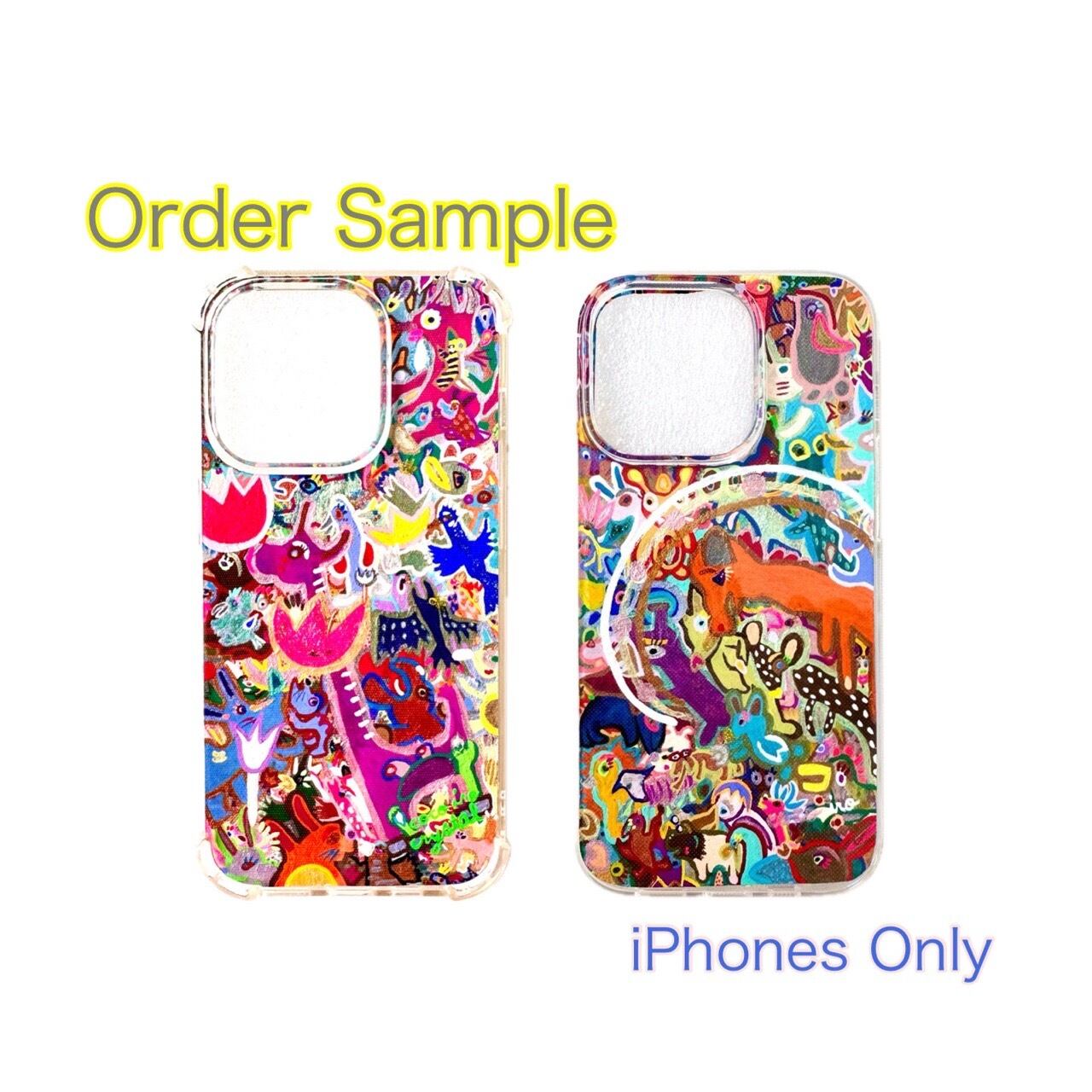 オーダー・2度楽しいiPhoneケース!希望Series