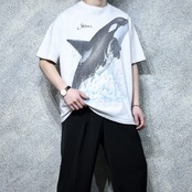 90's dolphin print tee
