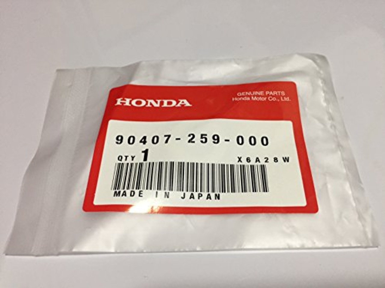 ホンダ純正 ドレンコックパッキン 90407-259-000