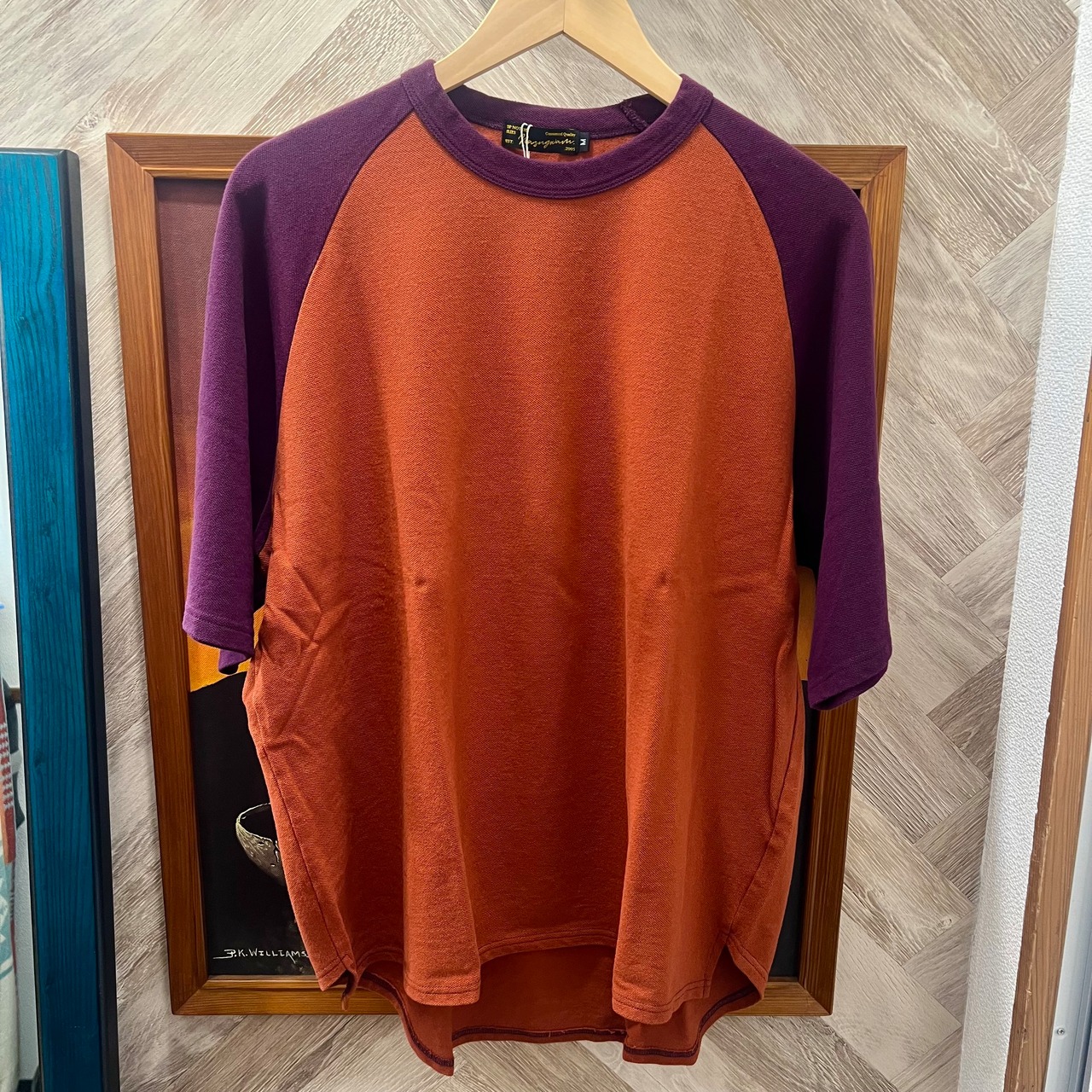 ナスングワム【Nasngwam】ALMOST TEE　（Burgundy） - 4