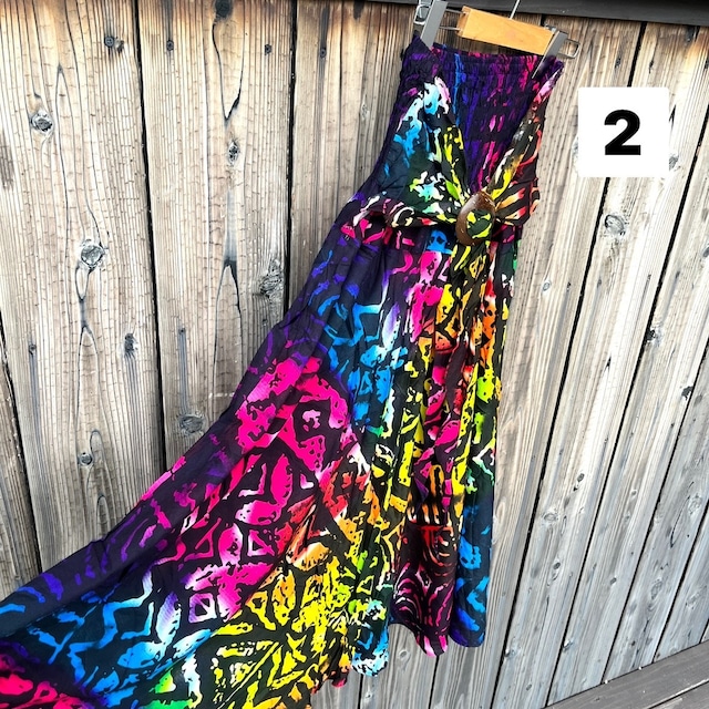 レインボー2ウェイスカート