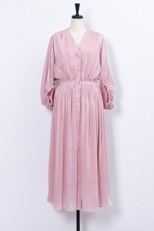 Chambray Dress　PEACH