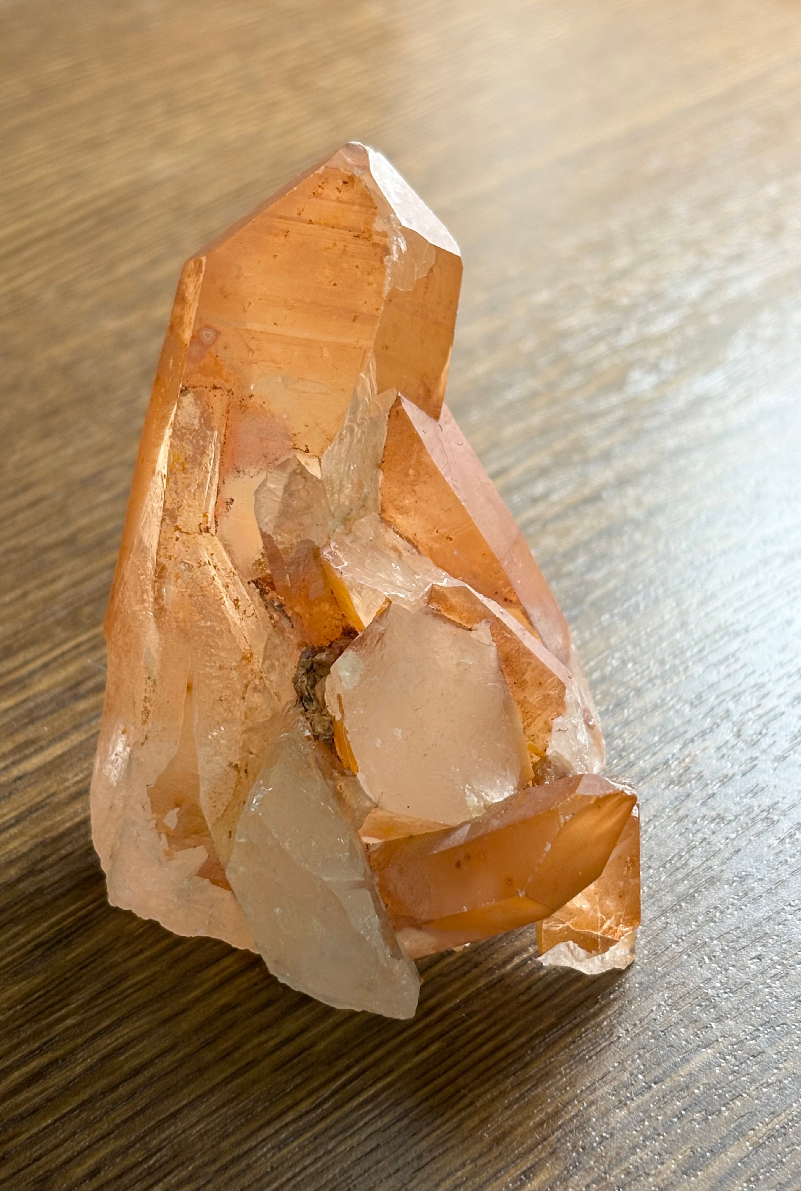 タンジェリンクォーツ(オレンジ水晶) 約117g | 天然石•パワーストーン