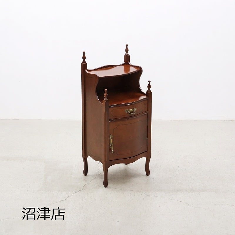 【沼津店】ヴィンテージ クラシカル キャビネット ベッドサイド ラック アンティーク PJT21135