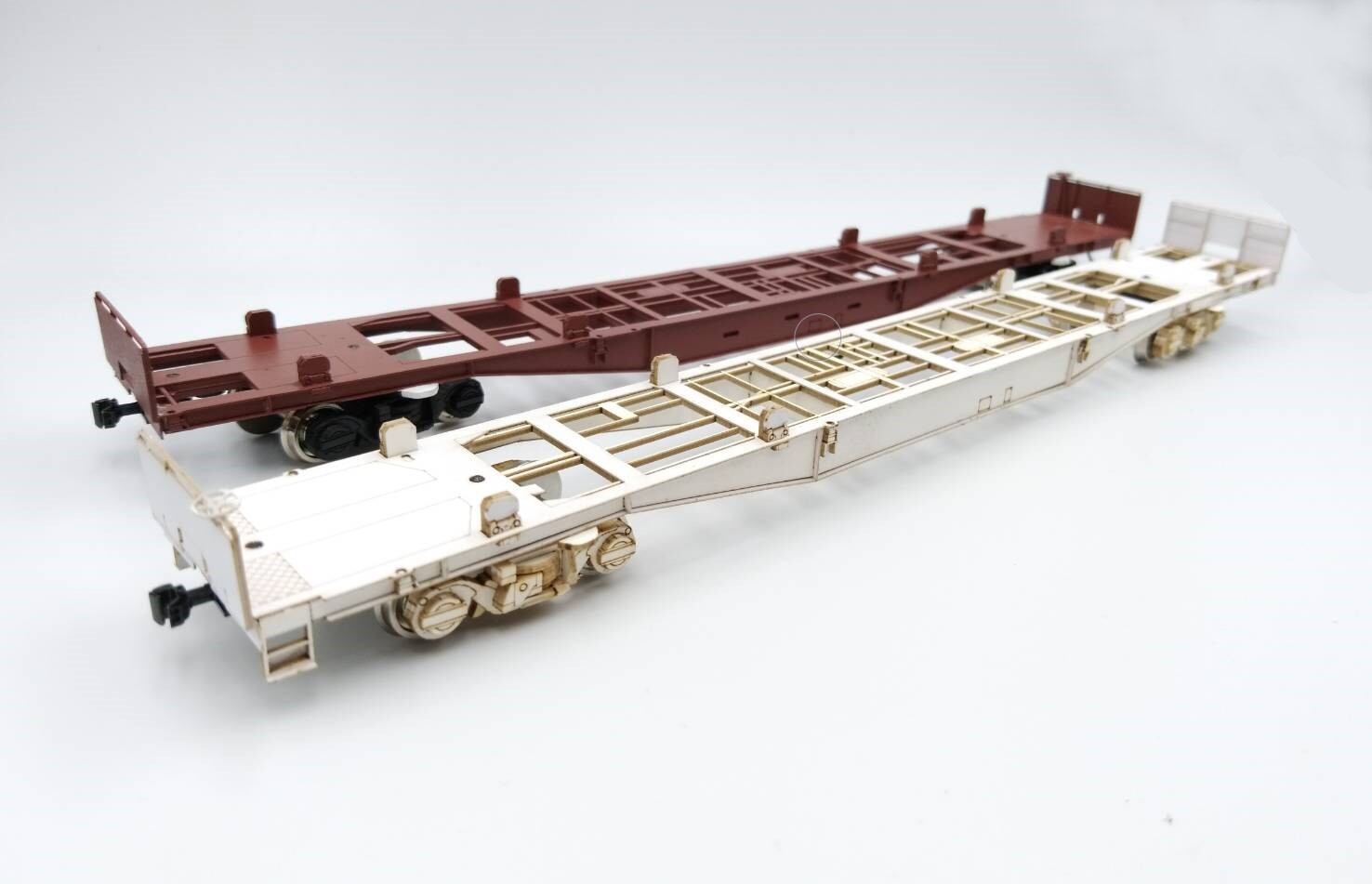 1/80 コキ50000（58000番台） 台車付き2両セット ペーパーキット