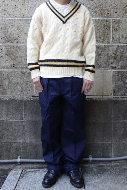 早い者勝ち！マーカウェア NAVY TROUSERS COMBAT 早い者勝ち！マーカウェアROYAL NAVY TROUSERS COMBAT ROYAL NAVY