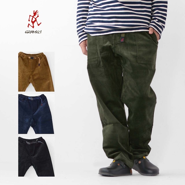 GRAMICCI [グラミチ] CORDUROY LOOSE TAPERED RIDGE PANT [G3F-P054] コーデュロイルーズテーパードリッジパンツ・グラミチパンツ・コーデュロイパンツ・綿パンツ・ルーズシルエット・ゆったり・カジュアル・アウトドア・キャンプ・MEN'S [2023AW]