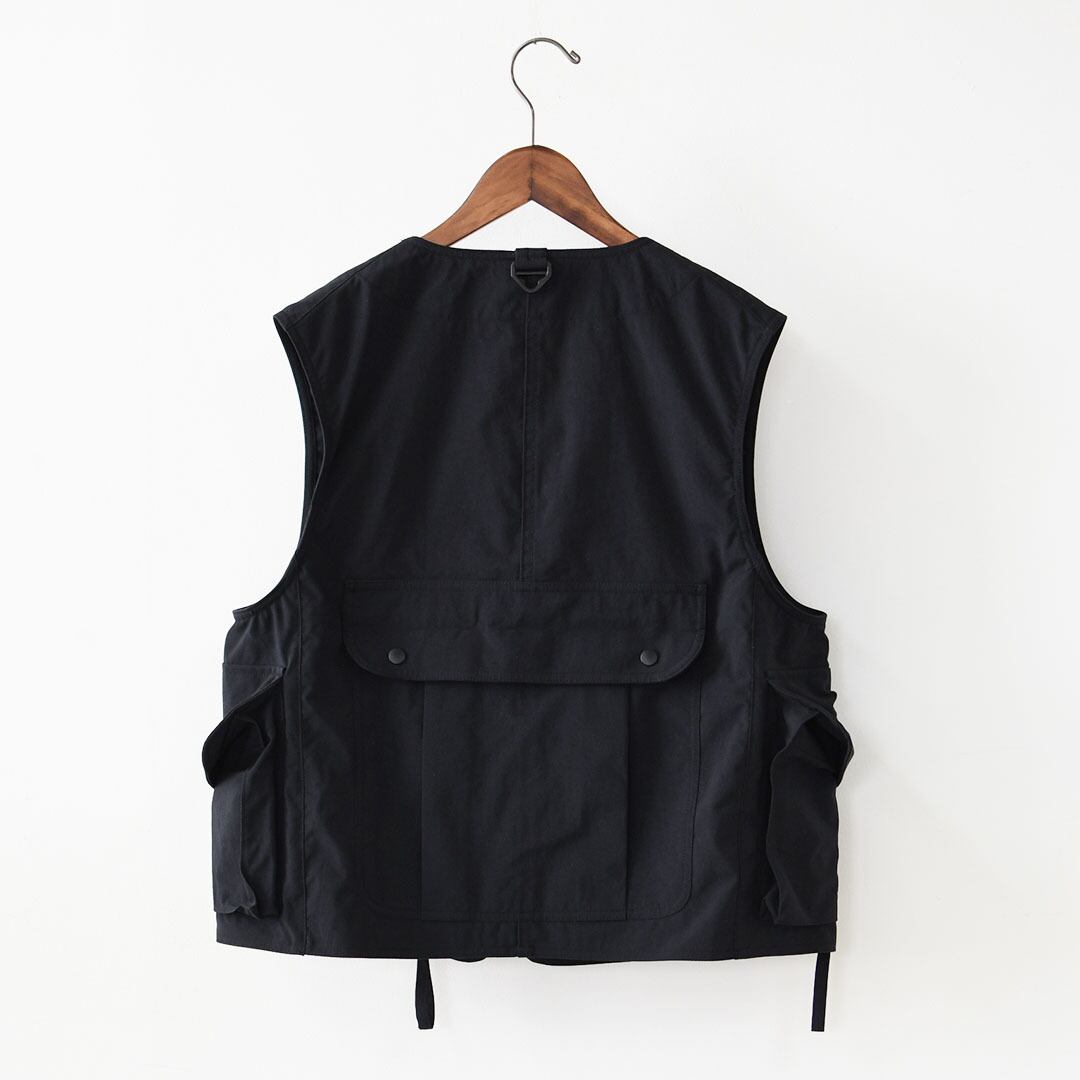 2026SS toujours最新 vestブラック2号 SOUTH2 WEST8 [サウスツーウエストエイト] Tenkara Vest - Nylon OX