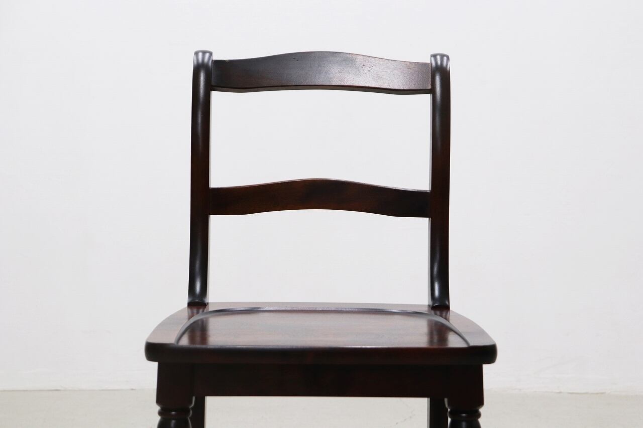 沼津店】在庫2脚 北海道民芸家具 天然樺無垢材 HM686 ダイニングチェア