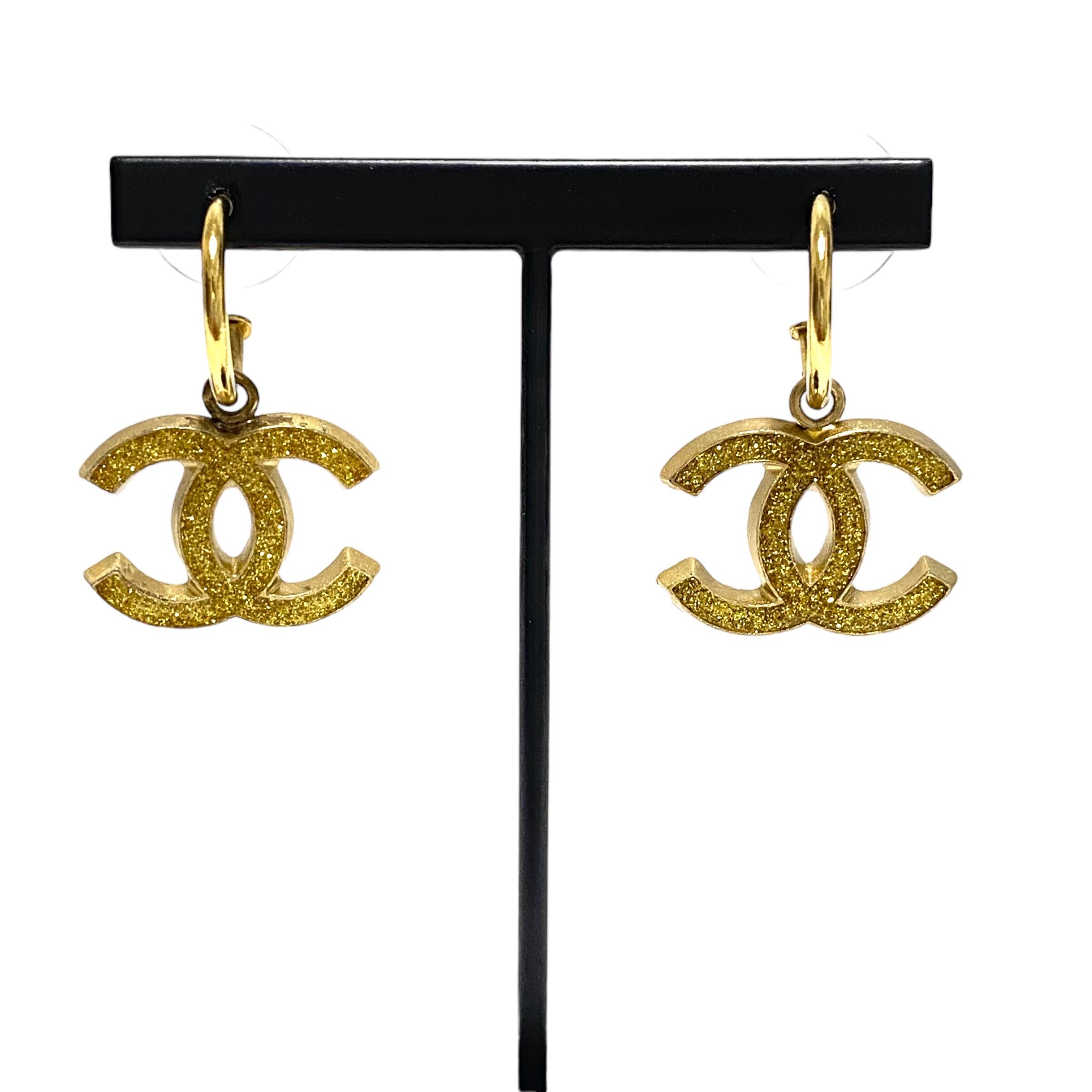 CHANEL シャネル ココマーク ピアス ゴールド アクセサリー 10609 ...